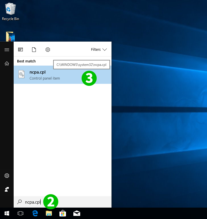 Connection Sharing, Steps 2-3