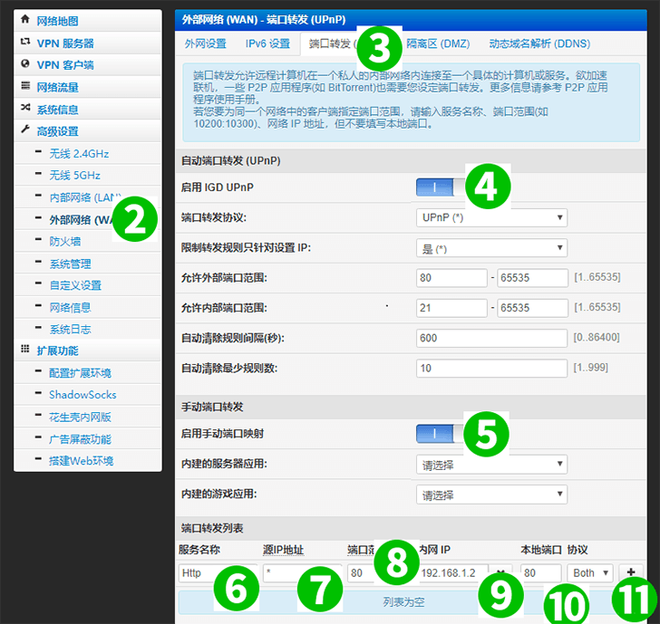 ASUS RT-AC54U Steps 2-11