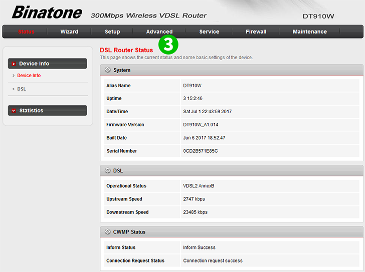 Binatone DT910W Step 3