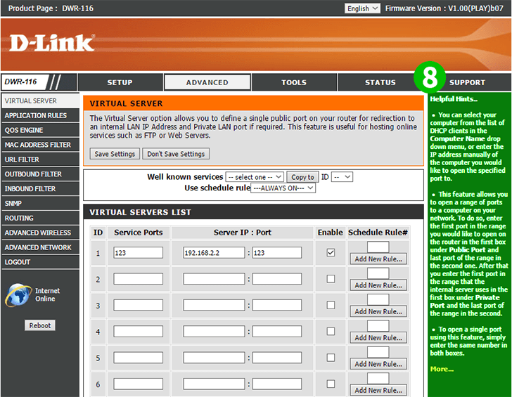 D-Link DWR-116 Step 8