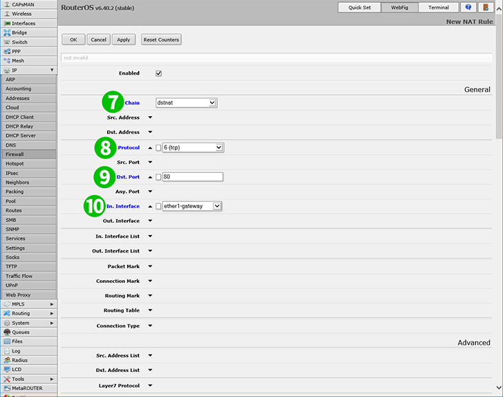 Mikrotik RB2011UiAS-2HnD-IN Steps 7-10