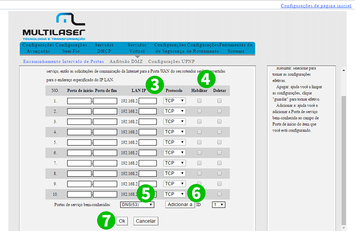 Multilaser N 150mbps Steps 3-7