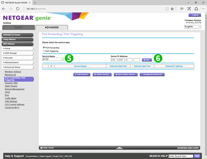 Netgear R630v2 Steps 5-6