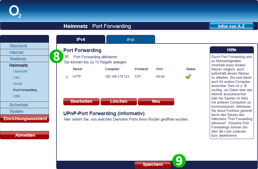 O2 Homebox 6641 (Homebox II) Steps 8-9