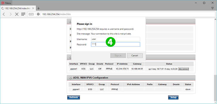 Prolink H5004NK Step 4