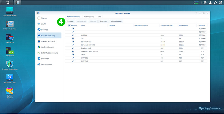 Synology RT1900ac Step 4