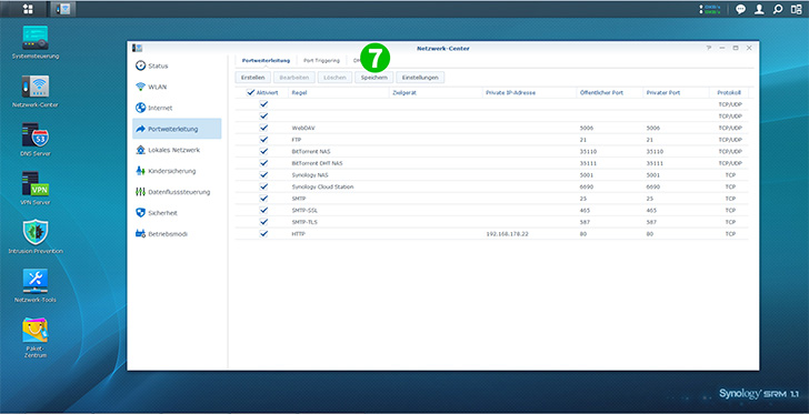 Synology RT1900ac Step 7