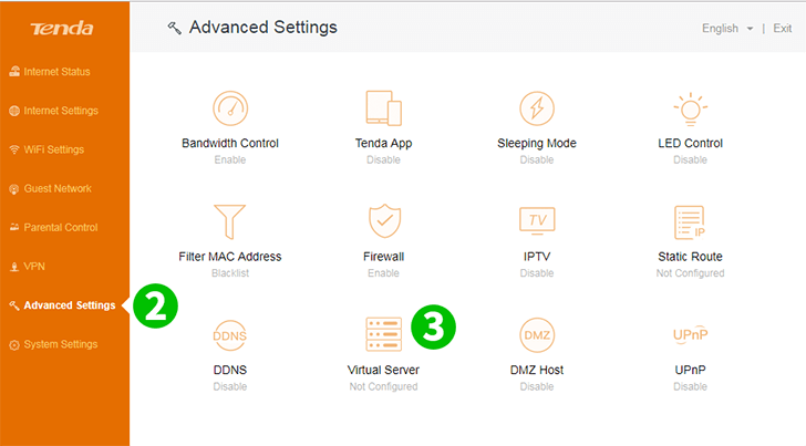 Tenda AC6 V1 Steps 2-3