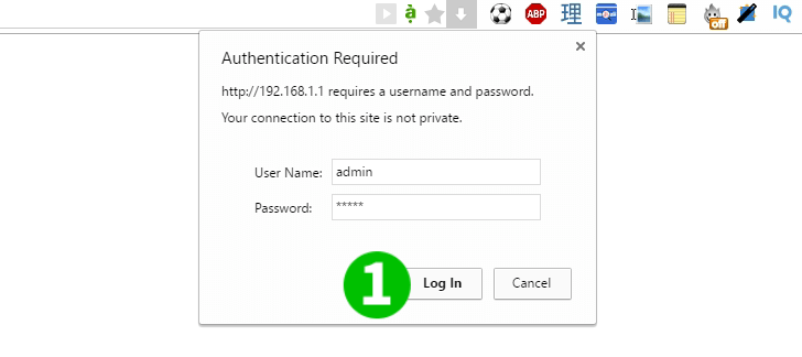 TP-Link DSL 2700E Step 1