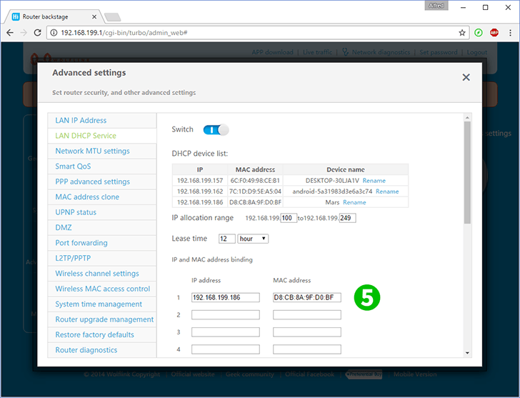 Wolflink HC5661-Wolflink Step 5