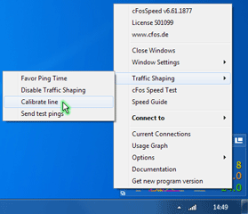 calibrate line