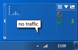 no traffic